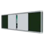Double Sliding Shutter Board